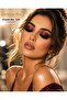 Intense Shimmer Glitter Eyeshadow in Powder Form – Dark Burgundy Brown No:124 (Eyeshadow) - 3