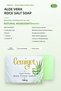 Aloe Vera Rock Salt Soap Aloe Vera Extract Face and Body Soap 120 g - 2