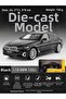 1:18 Bmw G60 530Lci Black Officially Licensed Diecast Metal Model Car - Model with Suspension and Openable Doors - 2