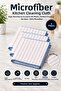 3 Pieces of Microfiber Kitchen Cleaning Cloth |   40X40 Cm, Stain-Resistant, Odor-Free |   General Cleaning Glass & Mirror Cloth
