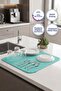 Dish Mat Green Twelve Pack - 3