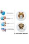 2 Pcs Cat and Dog Pocket Heaters, Hand Warmers, Hot Water Bags Pvc 10X9,5Cm
