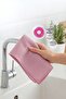 Microfiber Multi-Purpose Cloth Pink Pack of Twelve - 4