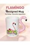 Flamingo Design 3D Ceramic Mug with Handle Decorative Fun Coffee Tea Cup Special Gift Option - 8