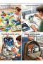 Rocket Twist-Away Pencil Sharpener Children's School Desktop Stationery Organizer Durable Astronaut Space Themed Pencil Sharpener with Twist-Away Pencil Sharpening Chamber - 2