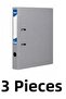 3 Narrow Plastic Folders A4 Folders
