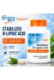 Stabilized R-Lipoic Acid Antioxidant & Energy Metabolism Support 200 Mg 60 Veggie Caps - 2