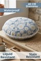40 cm Round Cushion Daisy Patterned Waterproof Liquid Repellent Stain Resistant Home Balcony Garden Decor - 4