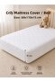 Baby Mattress Cover Liquid-Proof Durable Fully Zippered Mattress Protector Crib Park Mattress Cover Quilted - 2