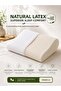 100% Natural Latex Neck Support Pillow (60X40) Ecru - 7