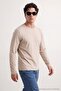 Taş-İndigo-Siyah 3'lü Paket Slim/Dar Kesim %100 Pamuk Erkek T-Shirt TEDAW25TS00010 - 6