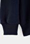 Navy Blue Boys' Cotton Thick Embroidered Knitted Sweatshirt Without Patches Tkdaw27Sw00062 - 7