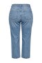 Mavi Yüksek Bel Az Esnek Straight Düz Kesim Jeans TBBAW27CJ00036 - 7