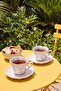 2-Piece Flower Shaped Tea Cup Set 150 Cc Tphaw27Cfn00001 - 2