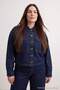 Dark Blue Pocket Detailed Regular Denim Jacket Tbbaw27Ag00002 - 3
