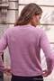 Wardrobe Essentials Pembe Bisiklet Yaka Yumuşak Basic Triko Hırka TWOAW27HI00101 - 5