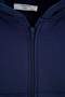 Navy Blue Cotton Boys' Plain/Basic Zippered Knitted Cardigan/Sweatshirt Tkdaw27Sw00004 - 6