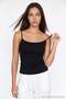Black Cotton Thin Strap 2-Piece Knitted Undershirt Thmaw27Al00003 - 2