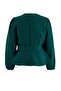 Emerald Green Double Breasted Tie Detail Plus Size Blouse Tbbaw27Af00007 - 7