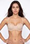Black-Tan 2-Piece Micro Covered Strapless Bra Thmaw27Su00013 - 2