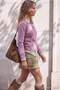 Wardrobe Essentials Pembe Bisiklet Yaka Yumuşak Basic Triko Hırka TWOAW27HI00101 - 2