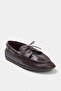 Brown Lace Detailed Women's Loafer Takaw27La00008 - 2