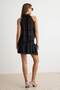Black Glitter Sleeveless Woven Bottom - Top Set Tpraw27Au00006 - 4