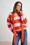 Red*001 Soft Textured Knitted Sweater Twoaw27Kz00238