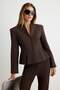 Brown-Multicolor Blazer Jacket Twoaw27Bc00003 - 2