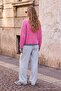 Wardrobe Essentials Pembe*001 Yumuşak Dokulu Triko Kazak TWOAW27KZ00093 - 4