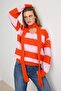 Red*001 Soft Textured Knitted Sweater Twoaw27Kz00238 - 2