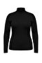 Black Basic Turtleneck Slim Knitwear Sweater Tbbaw27An00009 - 6