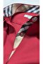 K. Red Cotton Polyester Brbry Fabric Detailed Slim Fit Women’s Shirt - 5