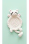 Knitted Patterned Coaster ☕ 🐰 - 2