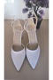 Women's Heeled Shoes Karnıyarık White