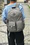 Klinkir Water Resistant Gray Backpack - 2