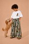 Dog Patterned Unisex Kids Summer 2-Piece Set - 100% Cotton T-Shirt and Pants - 6