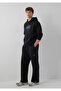 M0010616 Logo Printed Men's Sweatpants Black