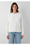White Basic Sweatshirt 1S10571-83043 - 3