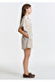 (Tencel Tm) Lyocell Short Beige Jumpsuit 1011249-70143 - 5