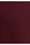 Textured Claret Red Basic T-Shirt Regular Fit / Normal Cut 0610277-70426 - 7