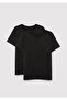 2-Pack Black T-Shirts Regular Fit / Normal Cut 6610347-900