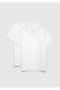2-Pack White T-Shirts Regular Fit / Normal Cut 6610347-620