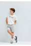 Gray Striped Cargo Shorts 6410024-85308