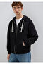 Logo Printed Zippered Sweatshirt 0S10557-900 - 2