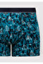 Printed Navy Blue Boxer 0912228-32184 - 2