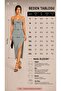 Women's Backless, Slit, Fitted Bow Dress - 5