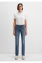 Viola Premium Blue Vintage Dark Jean Pants 101048-89176 - 3