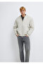 Logo Embroidered Gray Bomber Jacket 0110774-70144 - 2