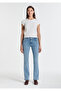 White Basic T-Shirt Fitted / Bodycon Cut 1613808-70057 - 5